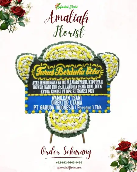 Papan Bunga Duka Tanjungkarang Timur